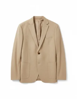 Blazer en lin et coton