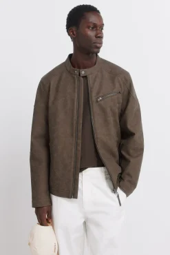 Blouson effet cuir
