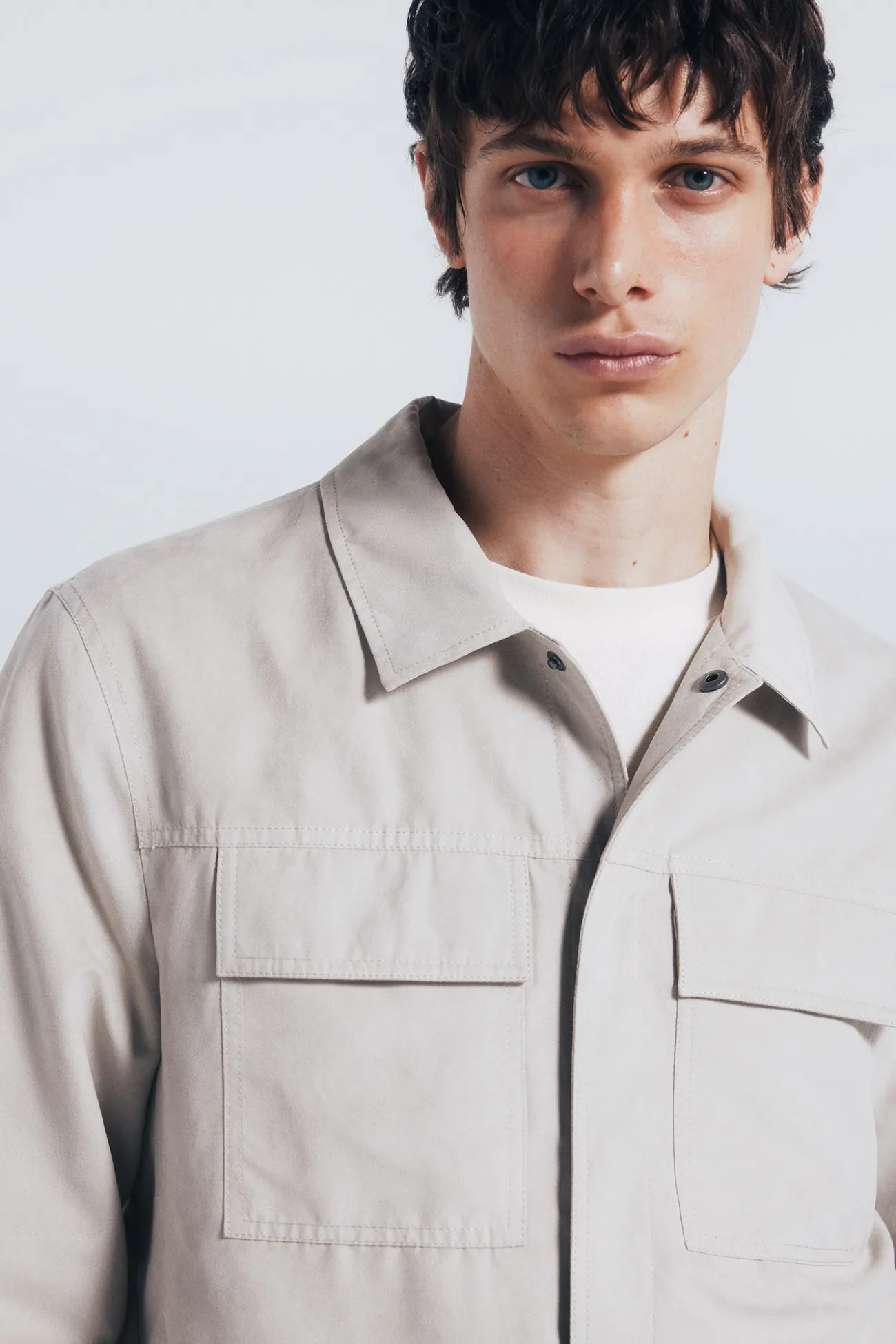 Blouson effet daim