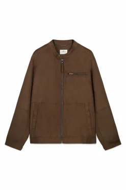 Blouson effet daim