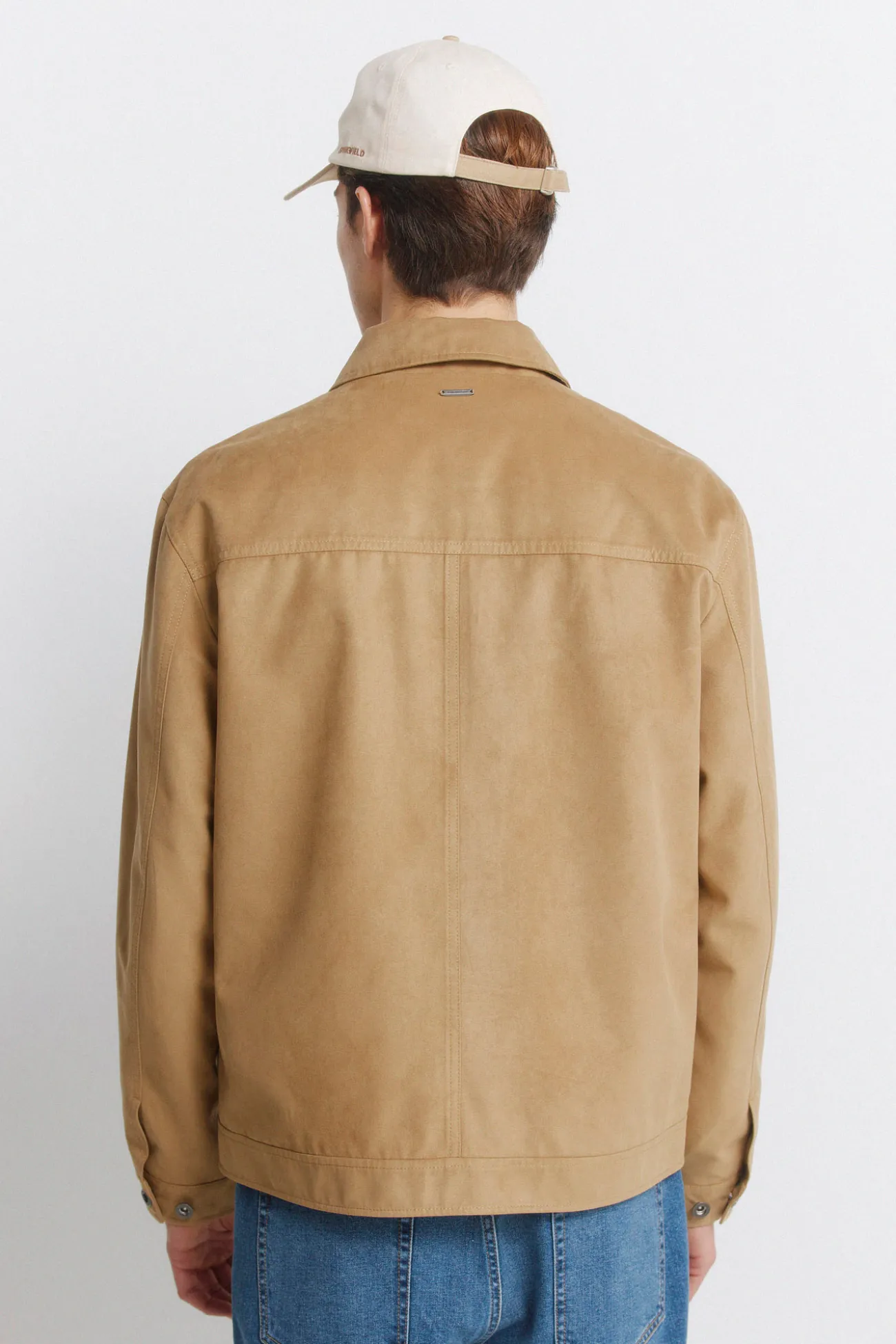 Blouson effet daim