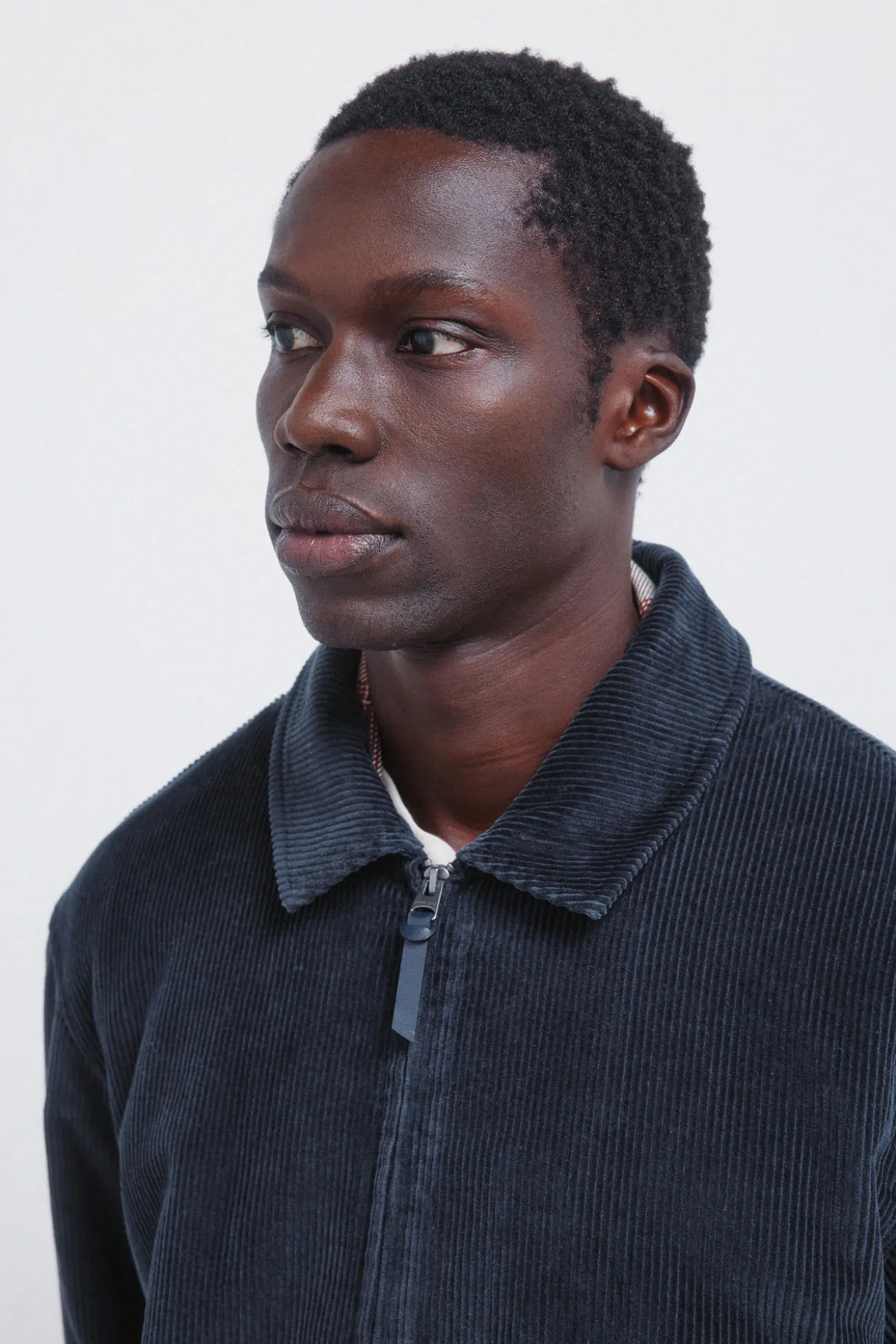 Blouson en velours côtelé