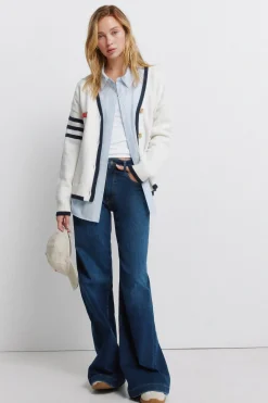 Cardigan à boutons L.A