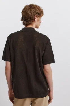 Cardigan à feuilles