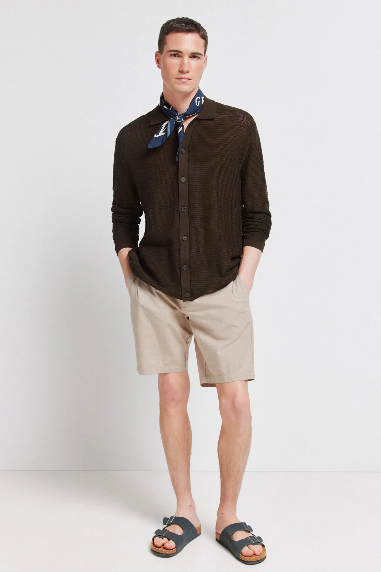 Cardigan structuré