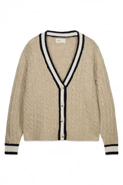 Cardigan torsadé