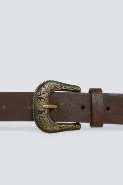 Ceinture cowboy métallique