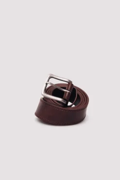 Ceinture effet cuir surpiq&ucirc;res