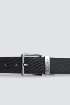 Ceinture réversible micro-perforée