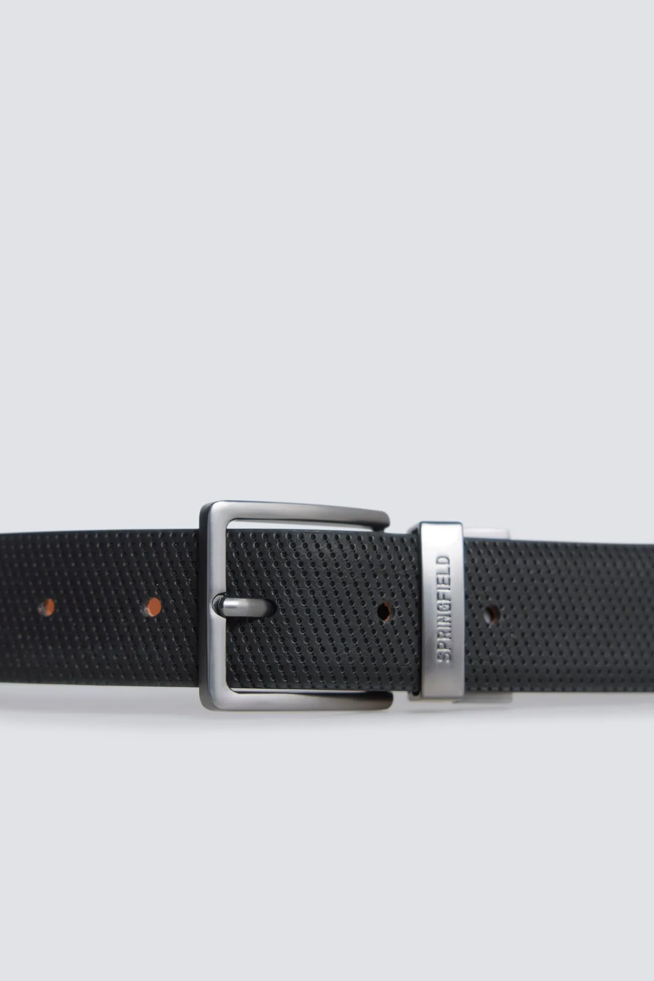 Ceinture réversible micro-perforée