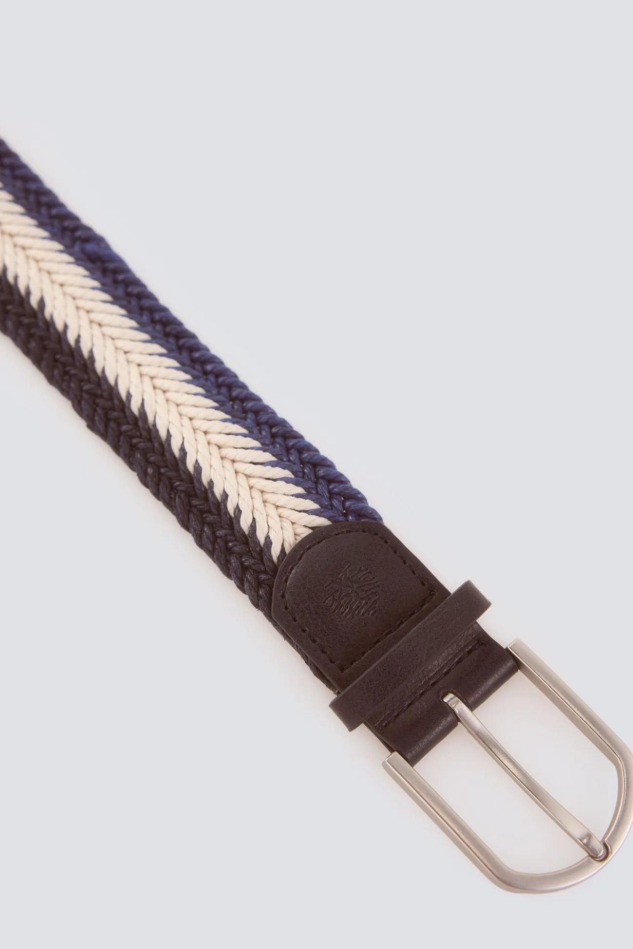 Ceinture tressée à chevrons