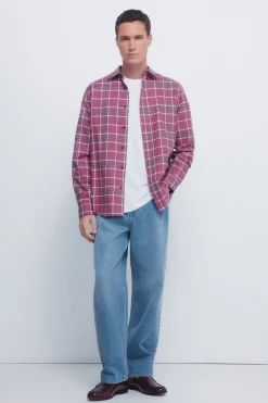 chemise à carreaux
