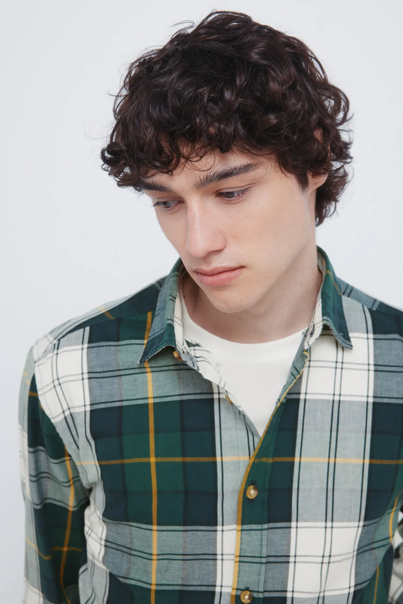 Chemise à carreaux tartan