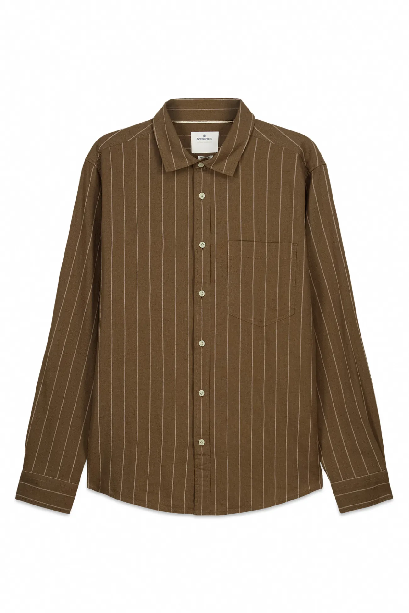 Chemise à rayures en lin