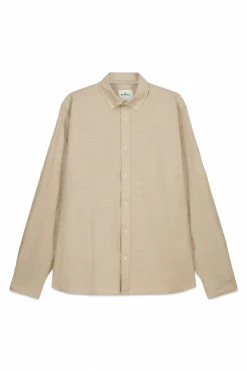 Chemise en coton flammé