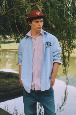 Chemise Oxford brodée