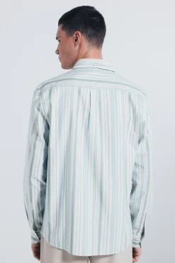 Chemise Oxford rayures