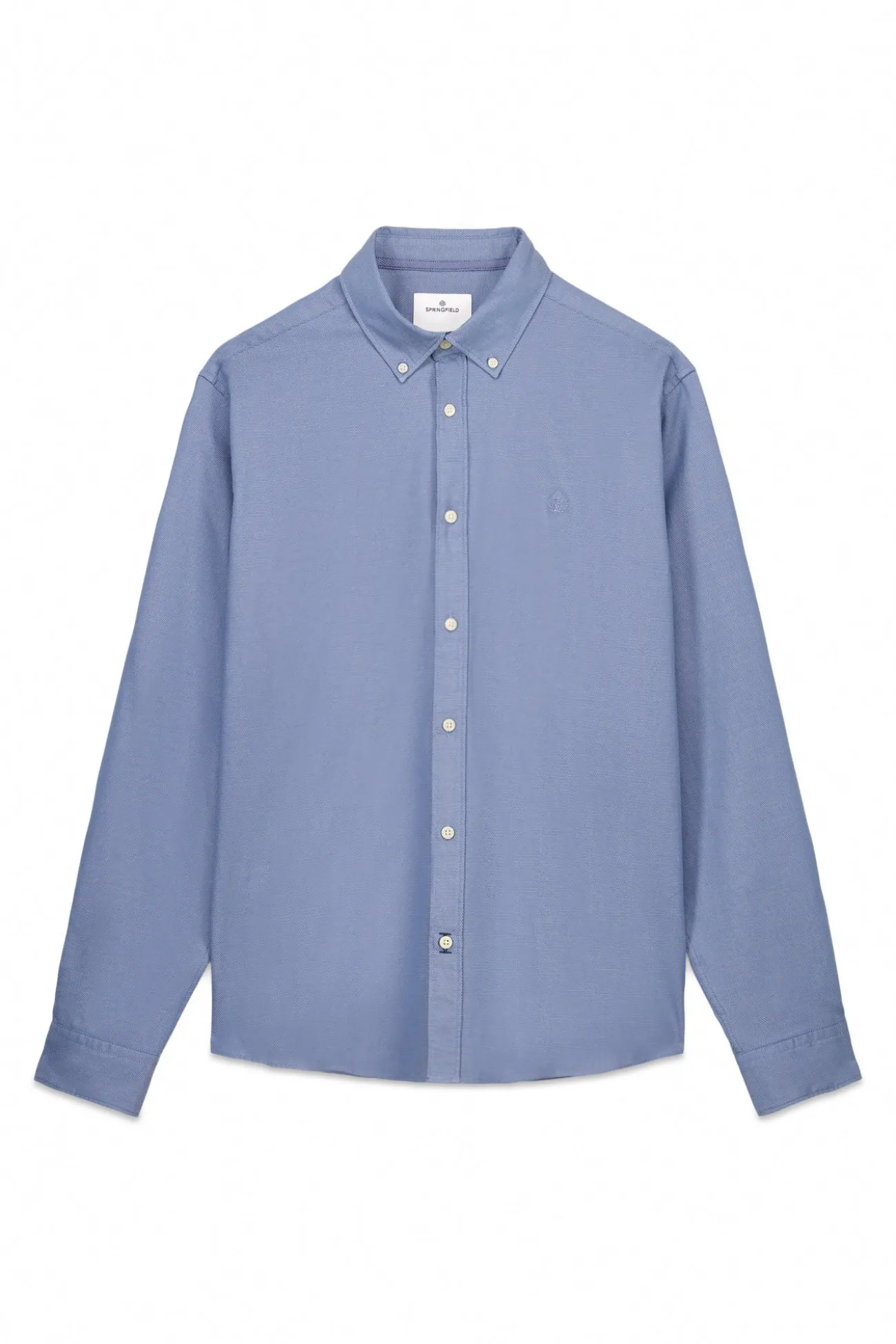 Chemise structurée bicolore