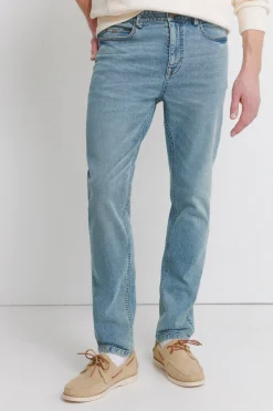 jean skinny d&eacute;lav&eacute; moyen surteint