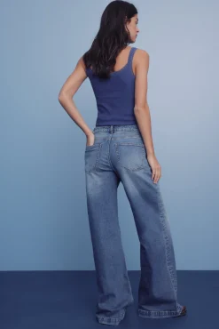Jeans confort super large