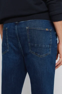 Jeans délavage foncé slim fit