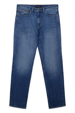 Jeans délavage moyen regular fit