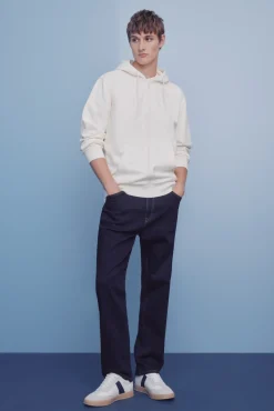 Jeans lavé désencollé