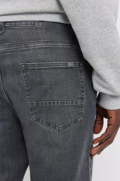 Jeans noir d&eacute;lav&eacute; slim fit