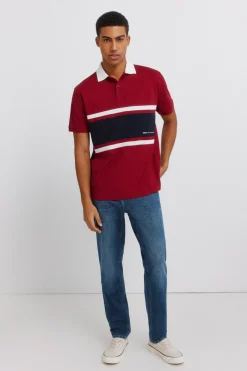Jeans ultra-l&eacute;ger d&eacute;lav&eacute; fonc&eacute; slim fit