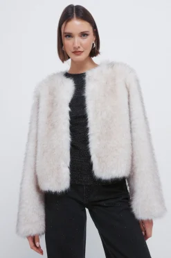 Manteau de fourrure court