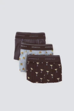 Pack 3 boxers martini & gilda