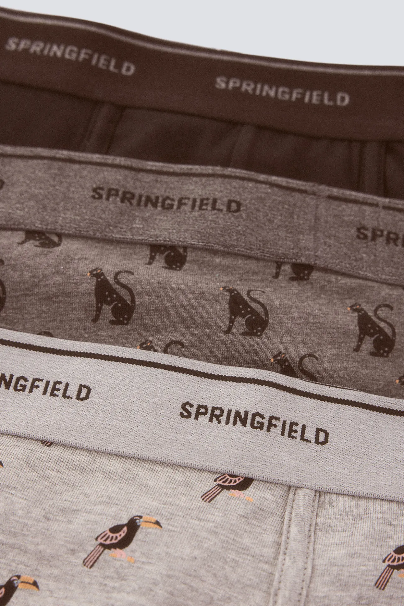 Pack de 3 boxers jungle