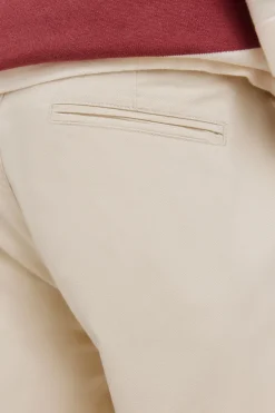 Pantalon chino confortable coupe slim