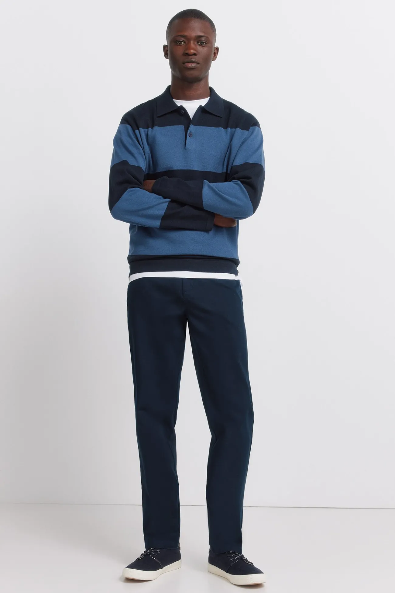 Pantalon chino regular fit
