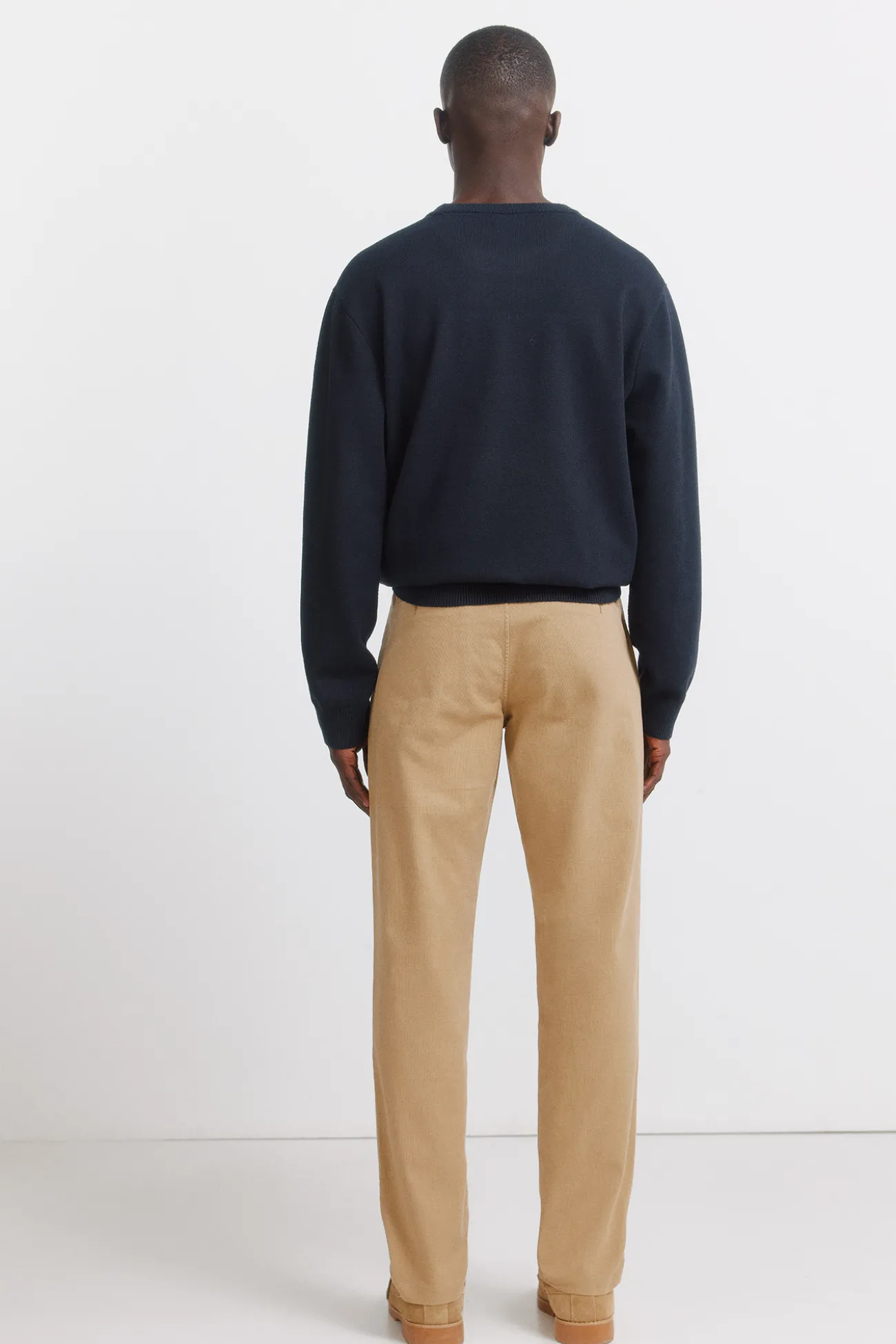 Pantalon structuré comfort fit