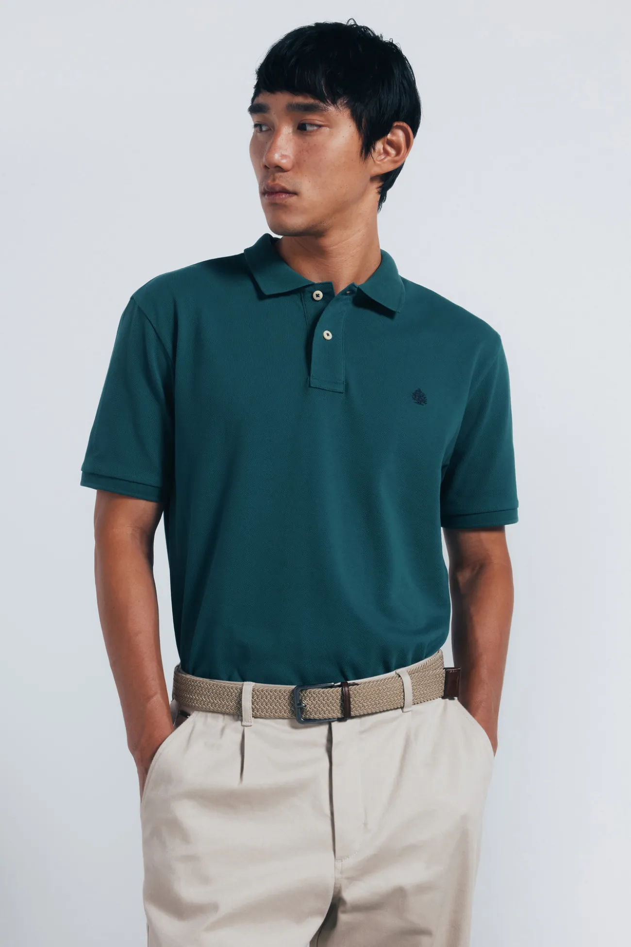 Polo piqué basique regular fit
