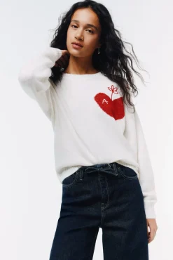 Pull à cœur A