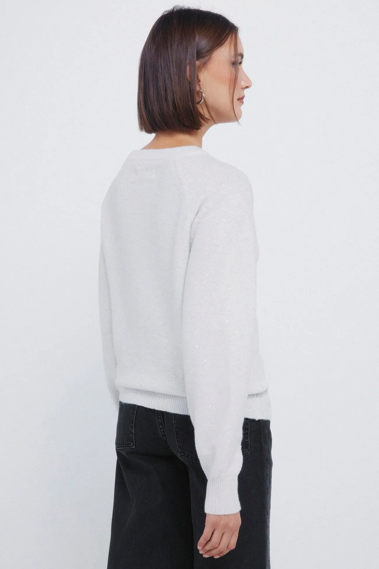 Pull à paillettes