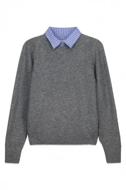 Pull col en maille