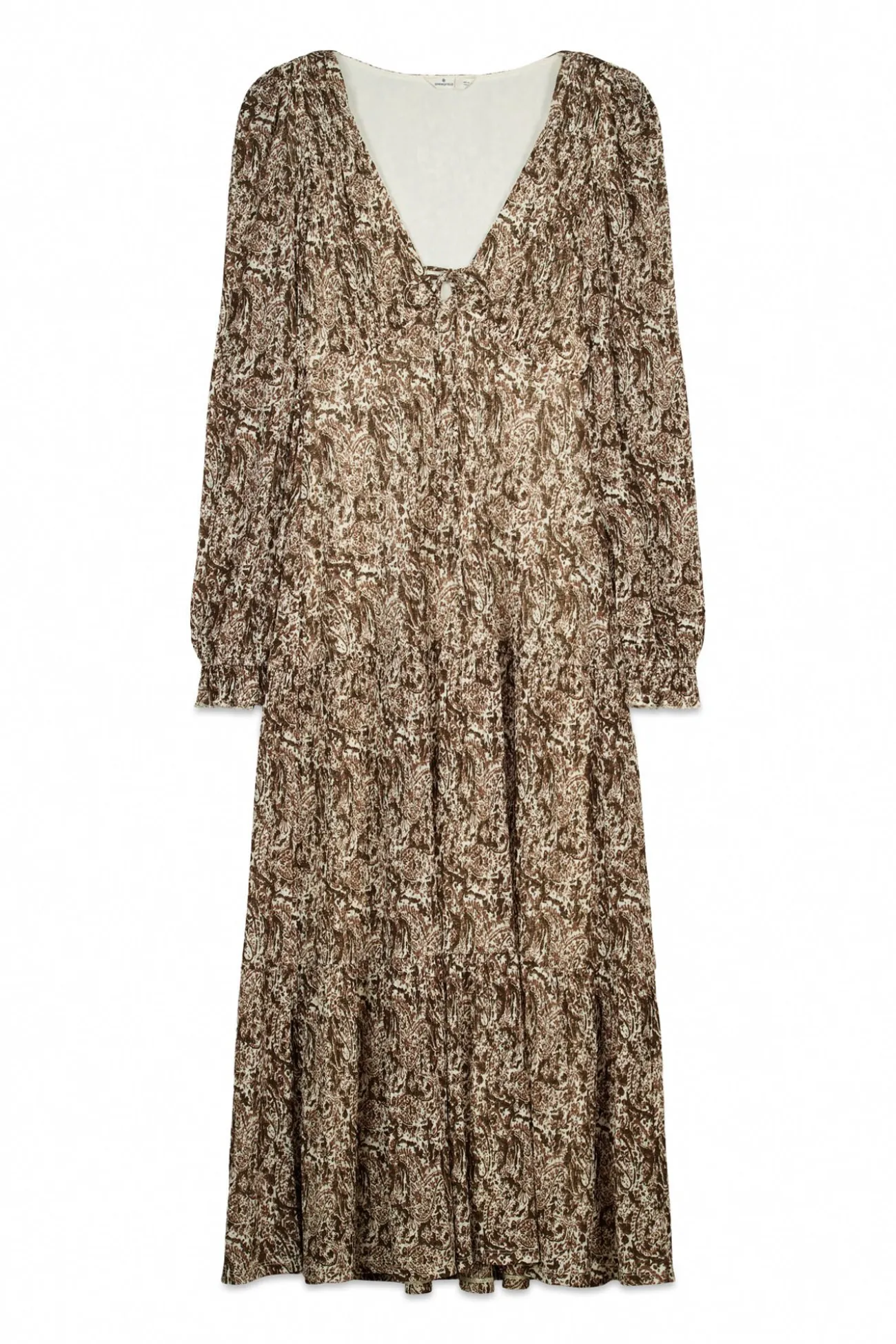 Robe midi imprimée