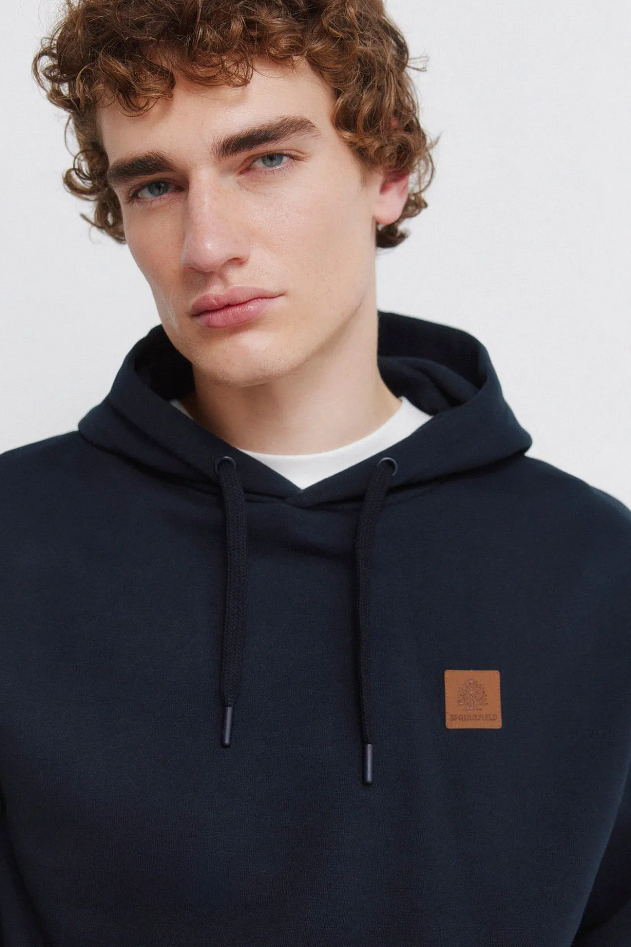 Sweat-shirt à capuche uni