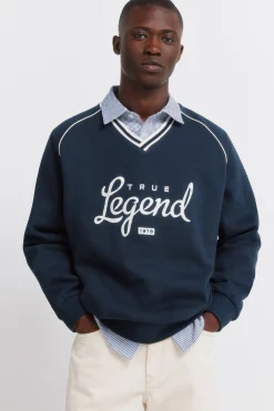 Sweat-shirt col en V Legend
