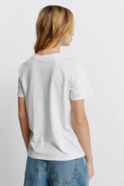 T-shirt à clous manches courtes