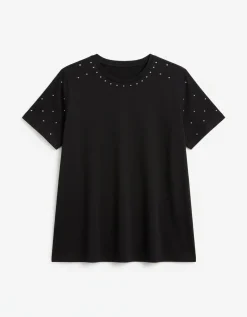 T-shirt à clous manches courtes
