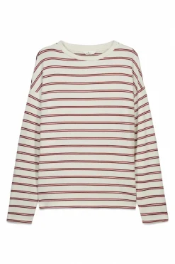 T-shirt à double rayure