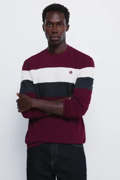 T-shirt à manche longues en piqué découpé