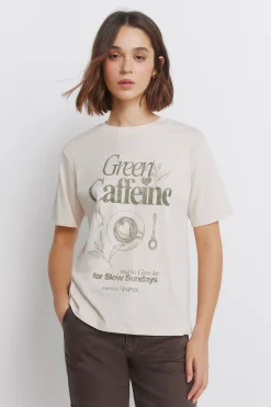 T-shirt &agrave; manches courtes " Le caf&eacute;"