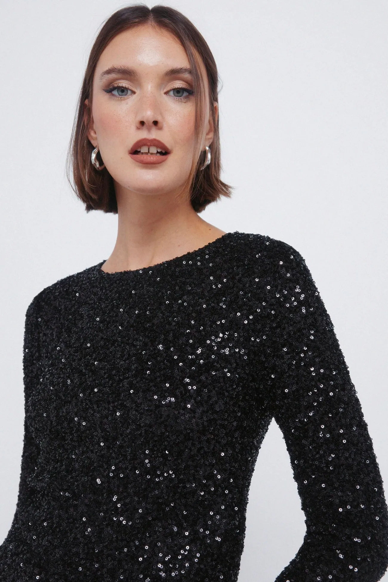 T-shirt à paillettes