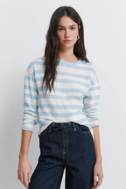 T-shirt &agrave; rayures