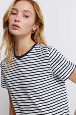 T-shirt basique à manches courtes